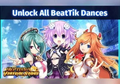Neptunia Virtual Stars - Unlock All BeatTik Dances DLC