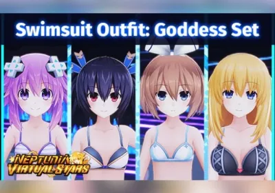 Neptunia Virtual Stars - Swimsuit Outfit: Goddess Set DLC