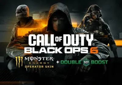 Call of Duty: Black Ops 6 - Monster Energy Operator Skin + 15 Min Double XP DLC Unleash the Truth Edition