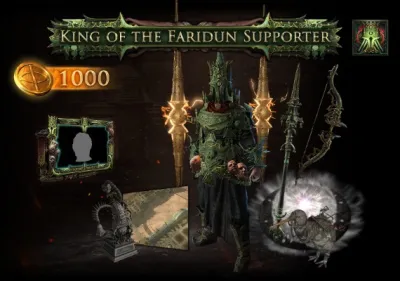 Path of Exile 2 - King of the Faridun Supporter Pack