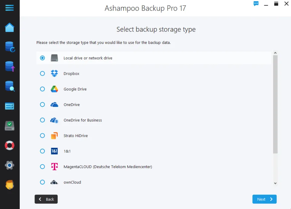 Ashampoo Backup Pro 17