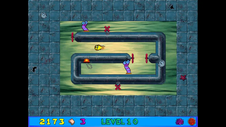 Freddi Fish and Luther's Maze Madness