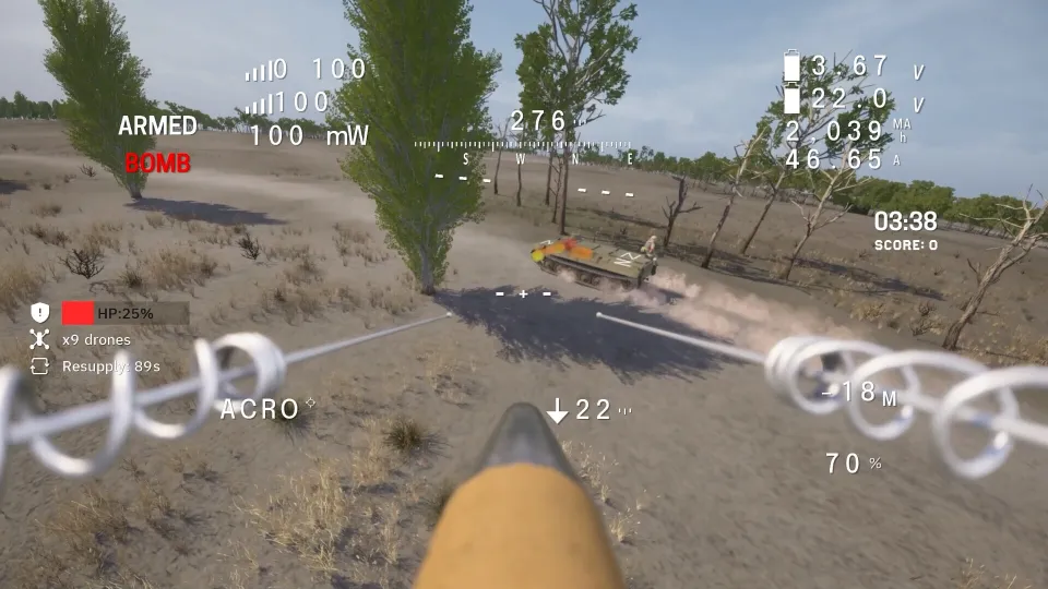 Ukrainian Fight Drone Simulator