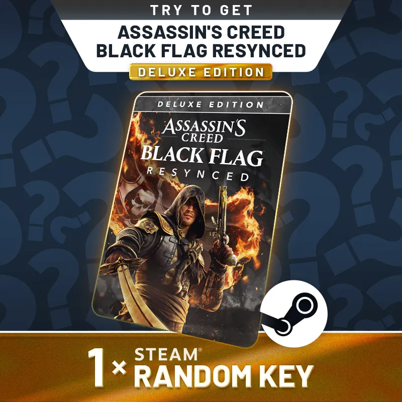 Try to Get Assassin's Creed Black Flag Resynced Deluxe Edition - Random 1 Key