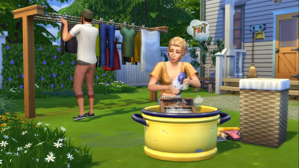 The Sims 4 Laundry Day Stuff