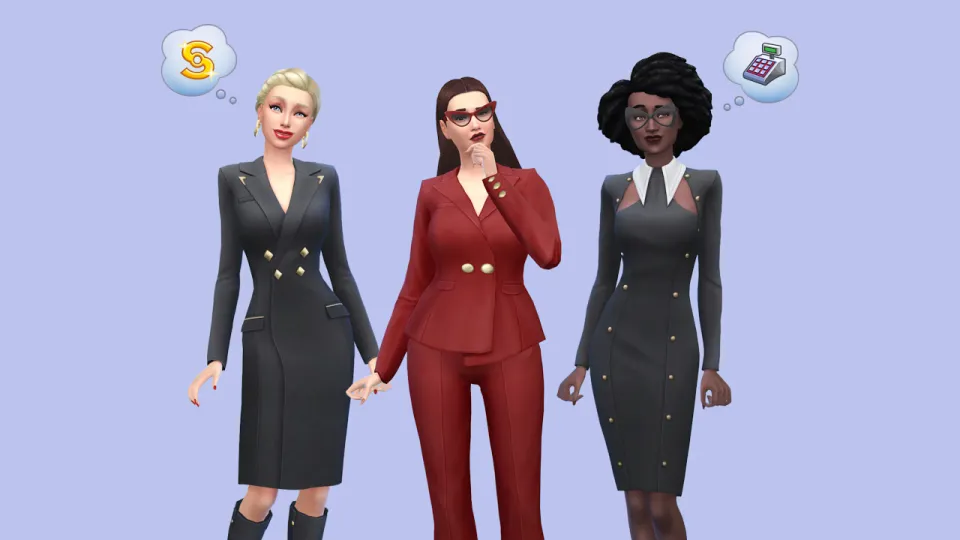 The Sims 4 Business Chic Kit