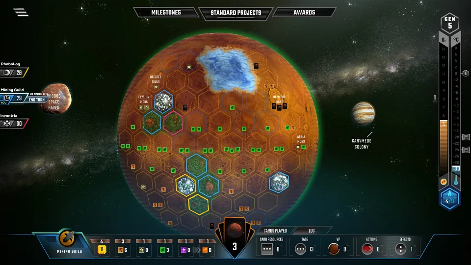 Terraforming Mars - Hellas & Elysium