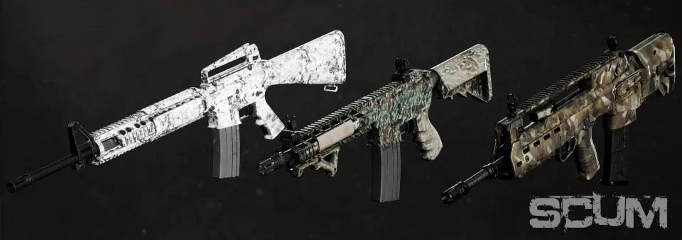 Scum Weapon Skins pack