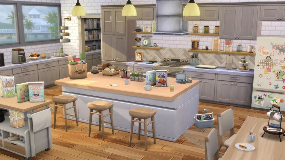 The Sims 4 Country Kitchen Kit