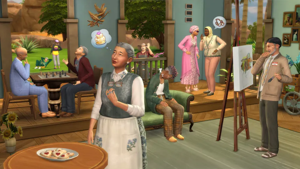 The Sims 4 Golden Years Kit