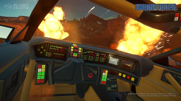 Planet Coaster - Knight Rider K.I.T.T. Construction Kit