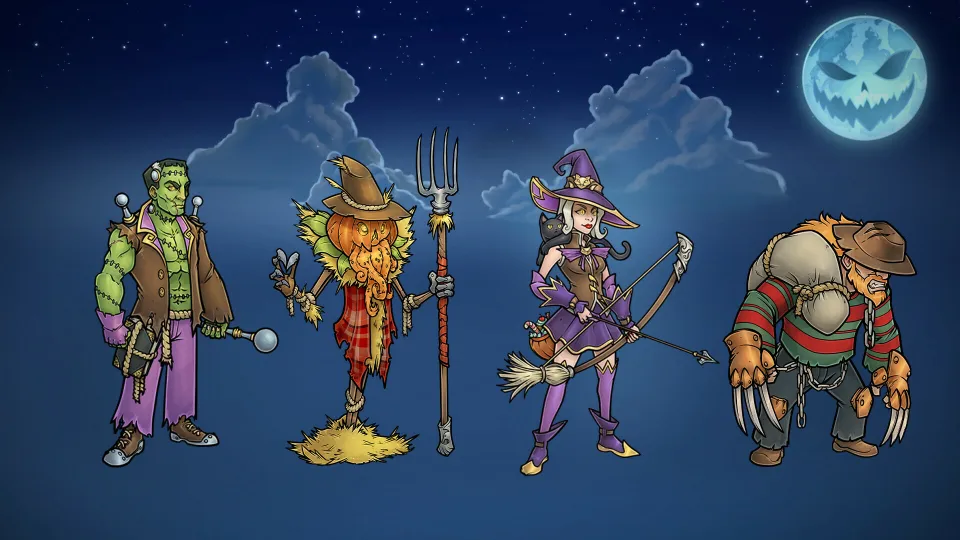 Across The Obelisk: Spooky night in Senenthia