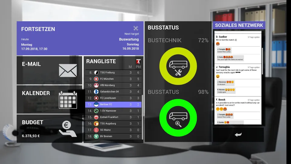 Fernbus Simulator - Football Team Bus