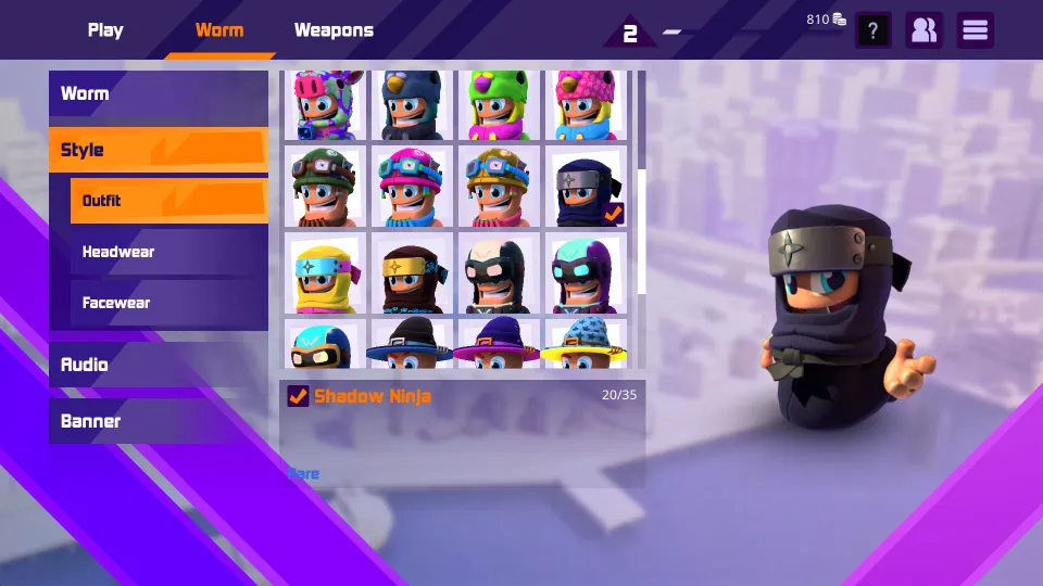 Worms Rumble - Action All-Stars Pack