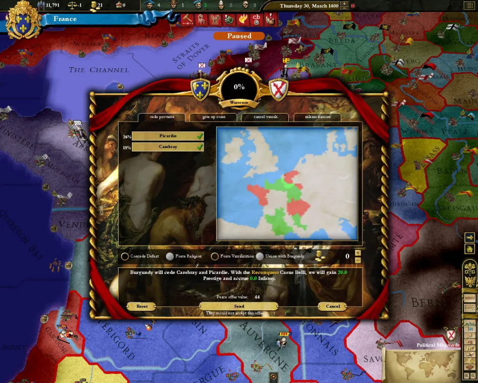 Europa Universalis III: Heir to The Throne