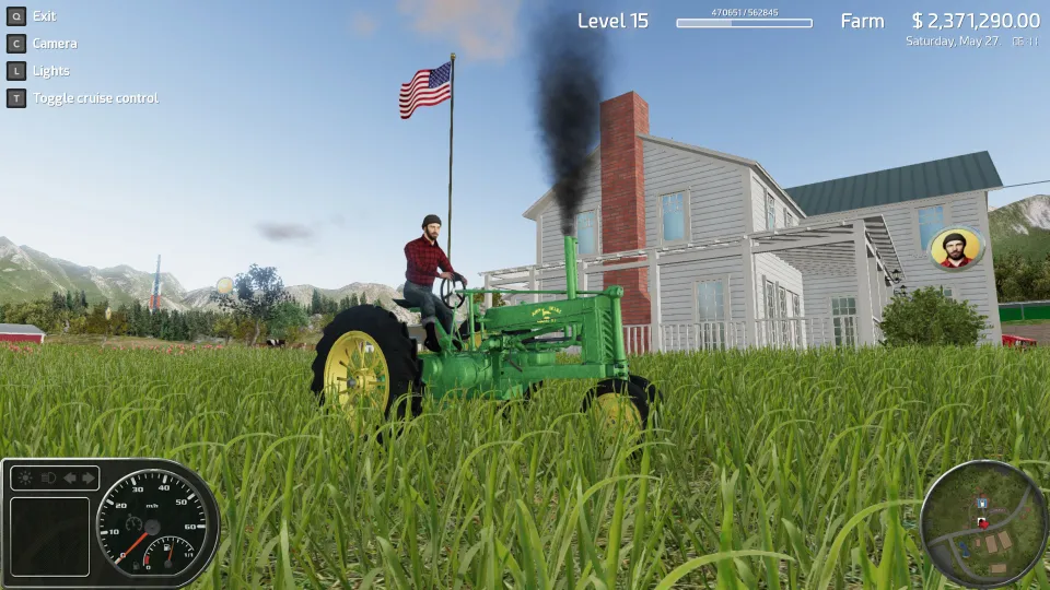 Professional Farmer American Dream