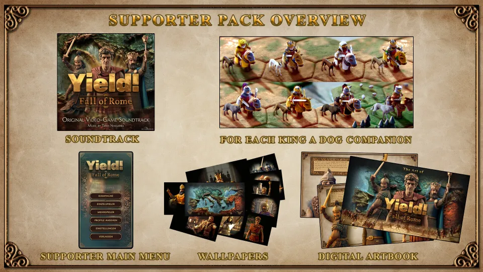 Yield! Fall of Rome - Supporter Pack