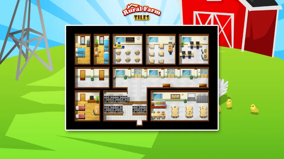 RPG Maker: Rural Farm Tiles Resource Pack Steam