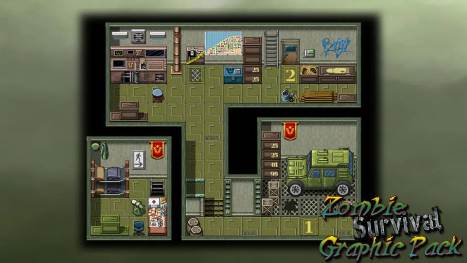 RPG Maker: Zombie Survival Graphic Pack Steam