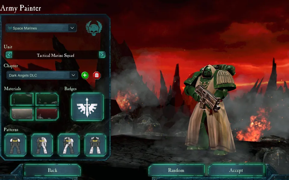 Warhammer 40,000: Dawn of War II: Retribution - Dark Angels Pack EU PC Steam CD Key