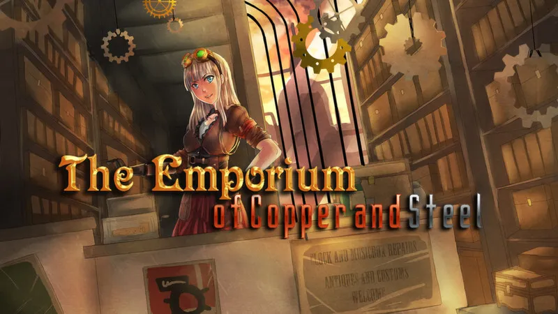 RPG Maker: The Emporium of Copper and Steel Steam