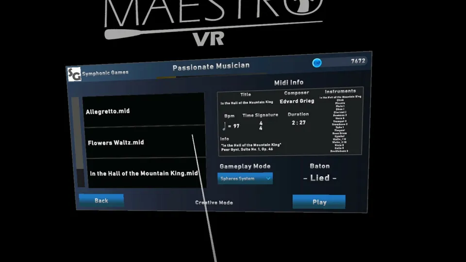 Maestro VR Steam CD Key