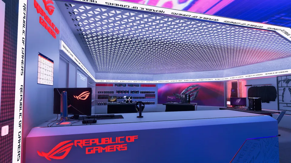 PC Building Simulator - Republic of Gamers Workshop