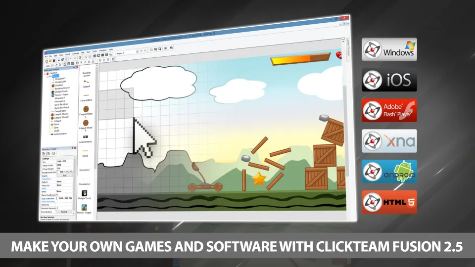 Clickteam Fusion 2.5 - iOS Exporter Steam Key GLOBAL iOS