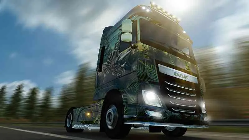 Euro Truck Simulator 2 - Prehistoric Paint Jobs Pack