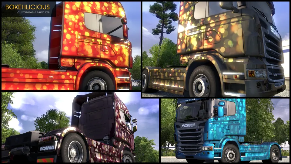 Euro Truck Simulator 2 - Flip Paint Designs