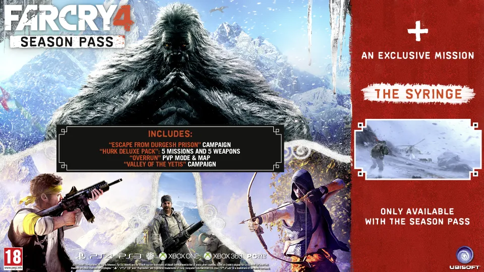 Far Cry 4 Season Pass Key Ubisoft Connect