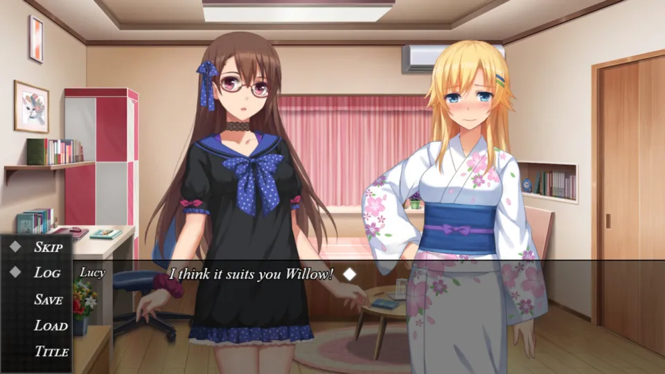 Visual Novel Maker + Live2D