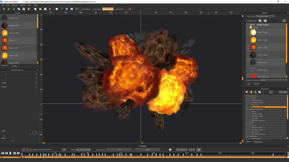 Spriter: Radius-Wing SHMUP Animated Art Pack