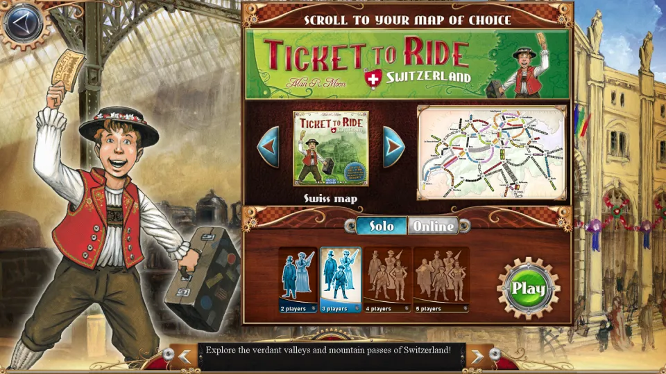 Ticket to Ride Switzerland