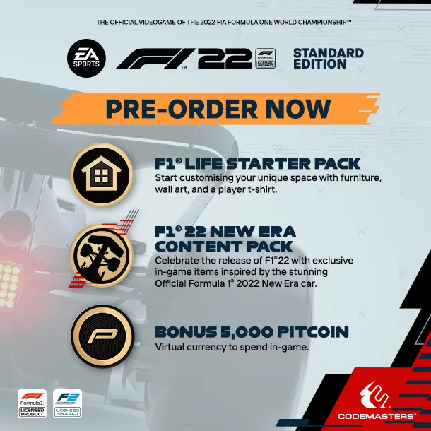 F1 22 Pre-Order Bonus