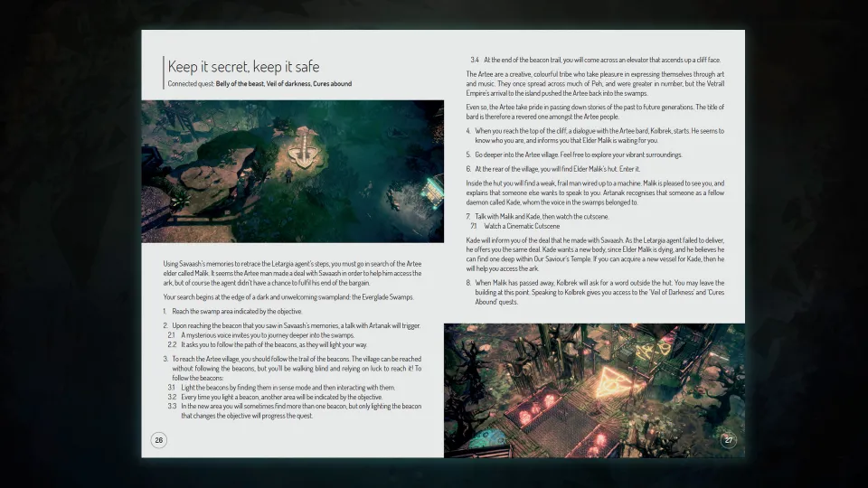 Seven: The Days Long Gone - Artbook, Guidebook and Map