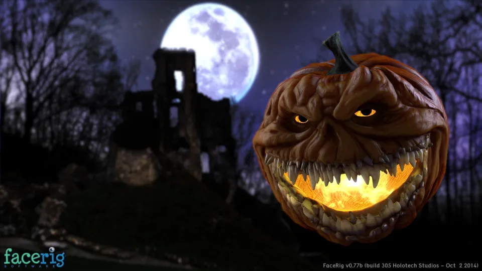 FaceRig - Halloween Avatars 2014