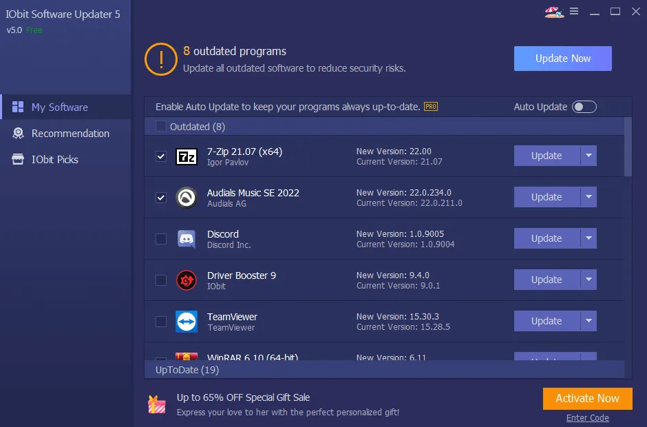 IObit Software Updater 5 PRO (PC)