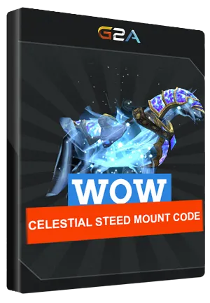 World of Warcraft Celestial Steed Mount Code Battle.net
