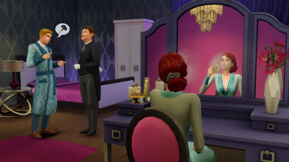The Sims 4: Vintage Glamour Stuff