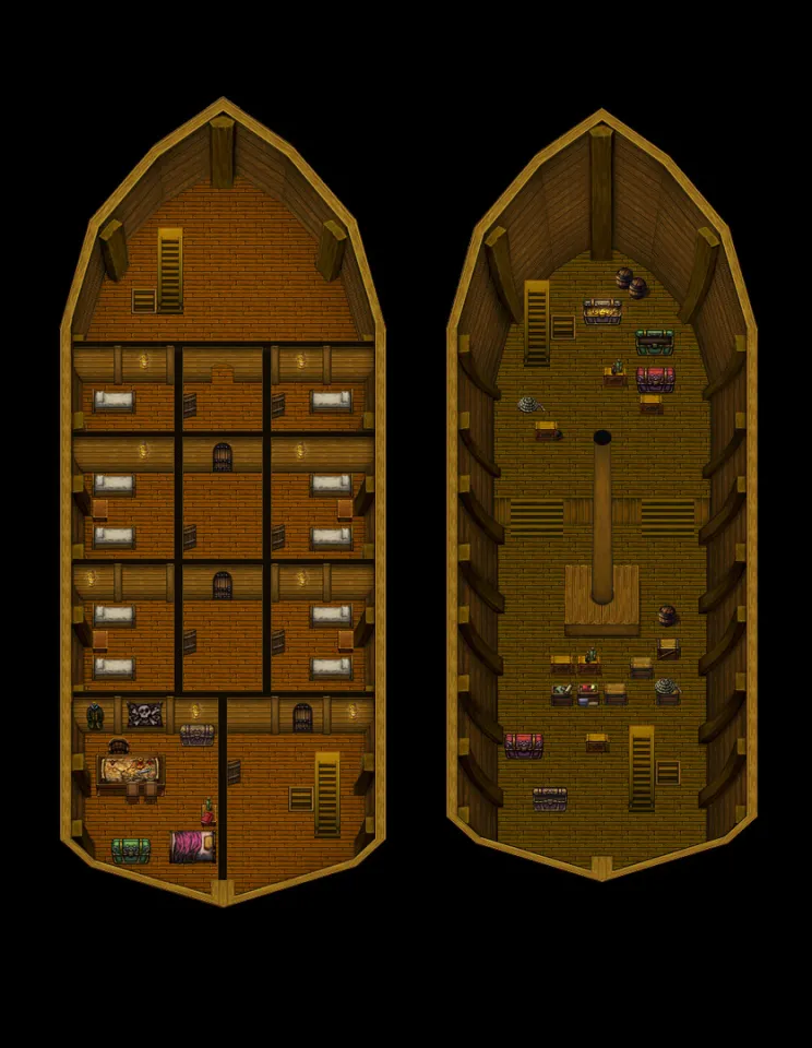 RPG Maker VX Ace - Pirate Ship Tiles PC