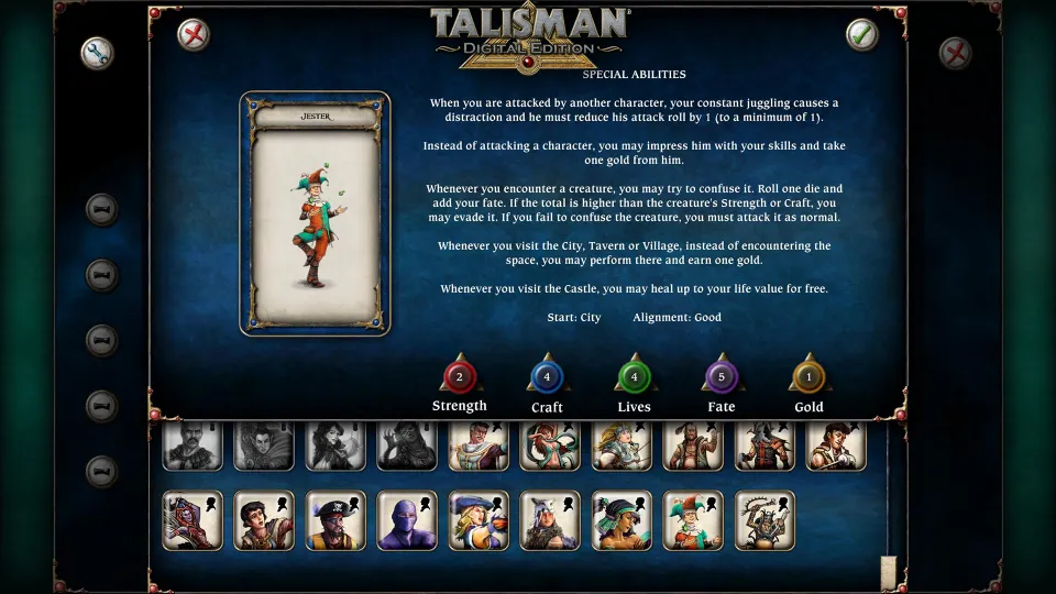 Talisman - Character Pack #12 - Jester