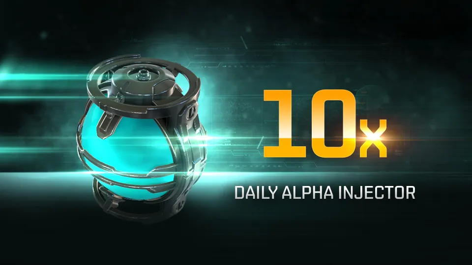 EVE Online: 10 Daily Alpha Injectors Steam Gift