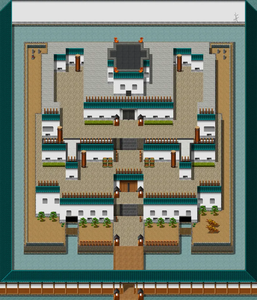 RPG Maker MV - Samurai Japan: Castle Tiles