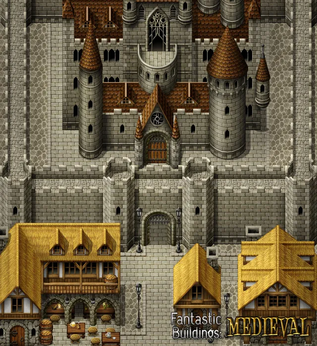 RPG Maker MV - Fantastic Buildings: Medieval