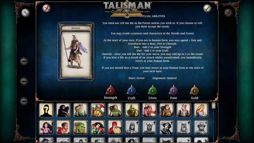 Talisman - Character Pack #10 - Shaman