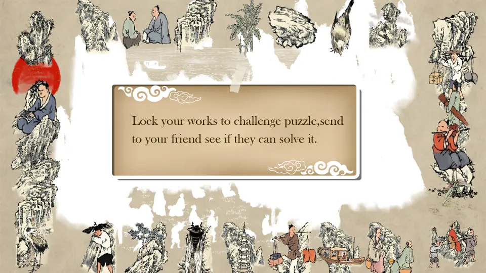 Chinese Ink Painting Puzzle & Creator / 國畫拼圖創作家
