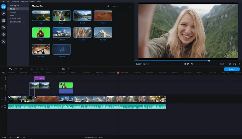 Movavi Video Editor 2023 (1 PC, 1 Year) - Movavi Key