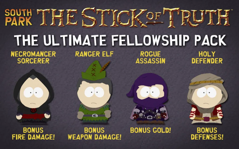 South Park: The Stick of Truth - Ultimate Fellowship Pack Steam Gift