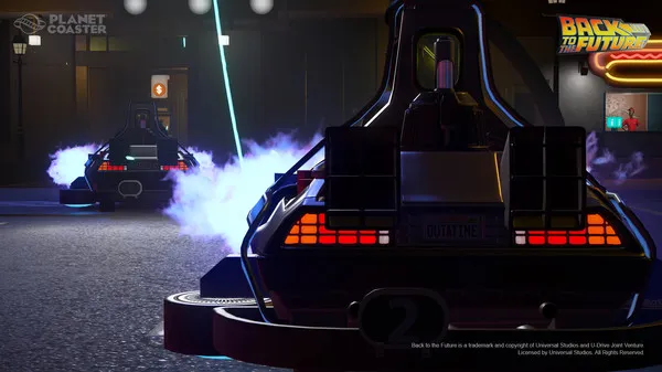 Planet Coaster - Back to the Future™ Time Machine Construction Kit Steam Gift
